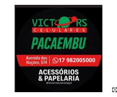 VICTORS CELULARES E PAPELARIA 17 98200-5000