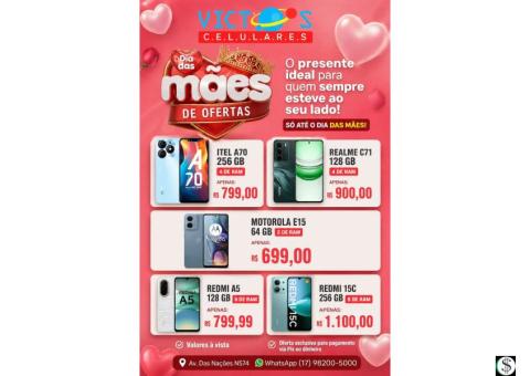 VICTORS CELULARES E PAPELARIA 17 98200-5000