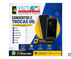VICTORS CELULARES E PAPELARIA 17 98200-5000