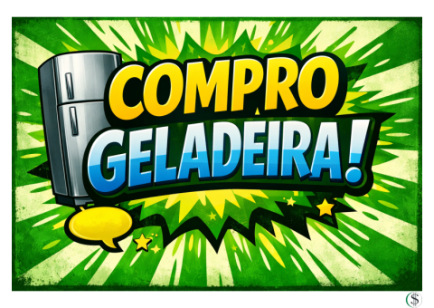 COMPRO GELADEIRA EM BOM ESTADO DE CONSERVAÇÃO
