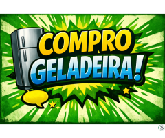 COMPRO GELADEIRA EM BOM ESTADO DE CONSERVAÇÃO