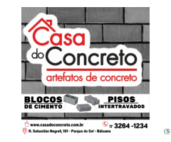 CASA DO CONCRETO | BÁLSAMO SP | 17 3264-1234