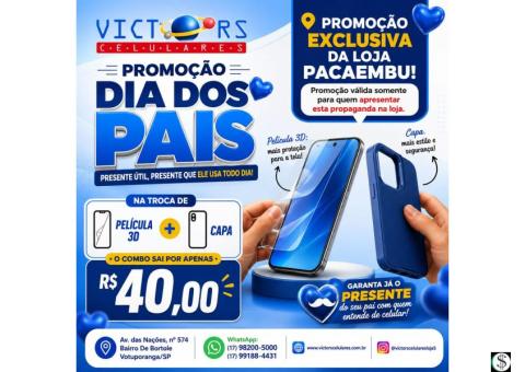 VICTORS CELULARES E PAPELARIA 17 98200-5000