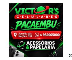 VICTORS CELULARES E PAPELARIA 17 98200-5000